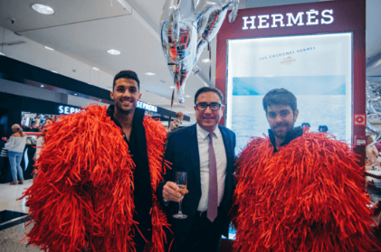 Hostess at HERMES event